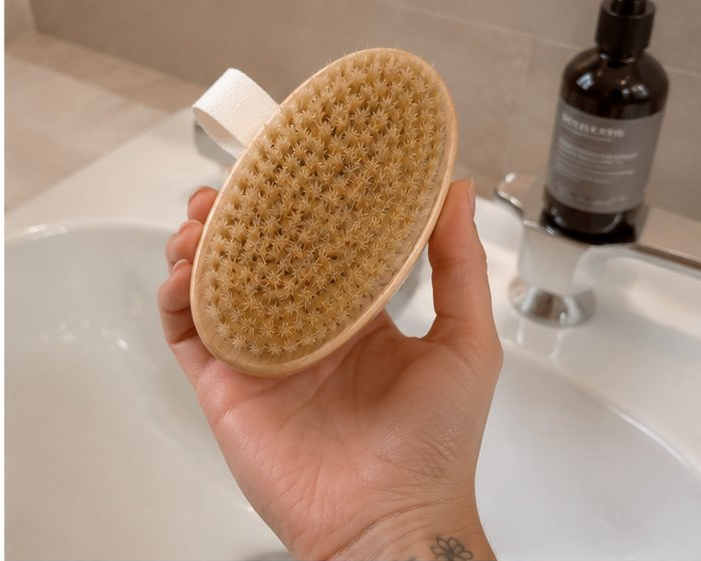 Brosse de Drainage Lymphatique Corps & Visage