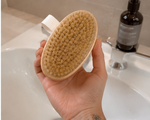 Brosse de Drainage Lymphatique Corps & Visage